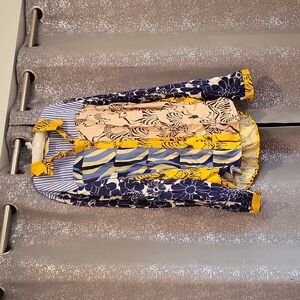 Anthropologie The Paz long sleeved button down shirt